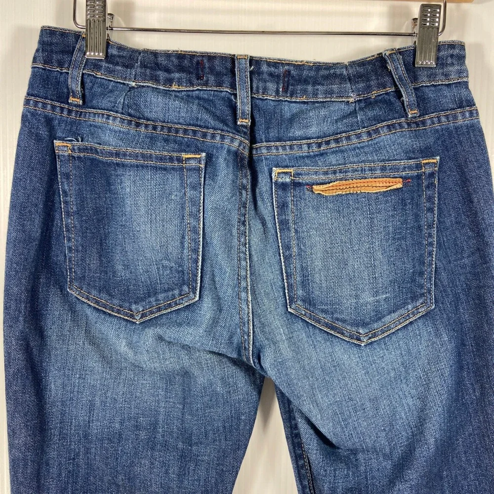 Degaine Slim Boot Cut Low Rise Blue Denim Jeans‎ Womens 27